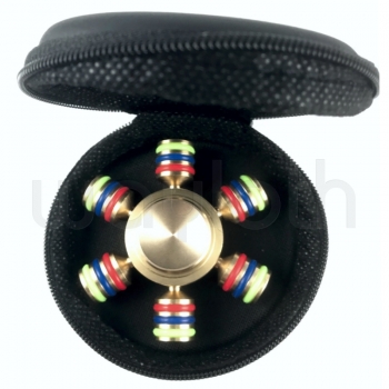 Finger Spinner hexagonal metall