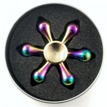 Finger Spinner Rainbow metall