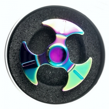 Finger Spinner Rainbow metall