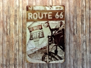 Blechschild *Route 66 Hi Way Cafe*