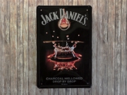Blechschild *Jack Daniel's No. 4*