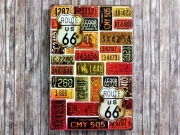 Blechschild *Route 66 No.5*