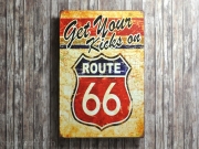 Blechschild *Route 66 No.4*