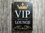 Blechschild *VIP Lounge*