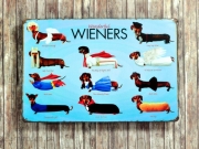 Blechschild *Wonderful Wieners*